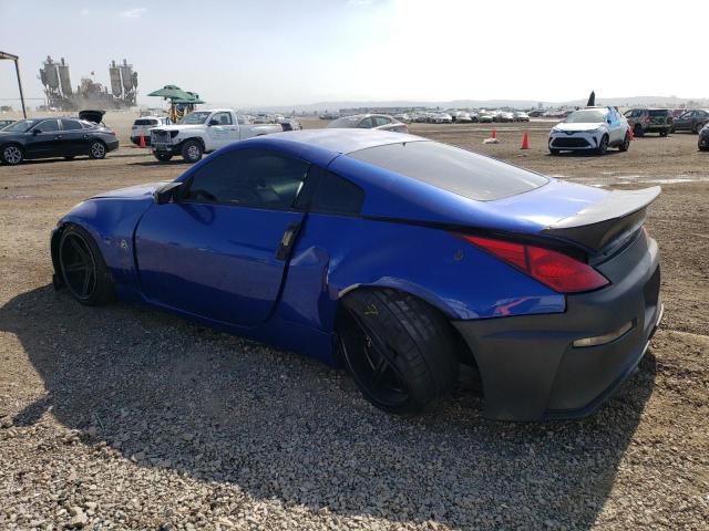 JN1AZ34D44T163993 - 2004 NISSAN 350Z COUPE BLUE photo 2