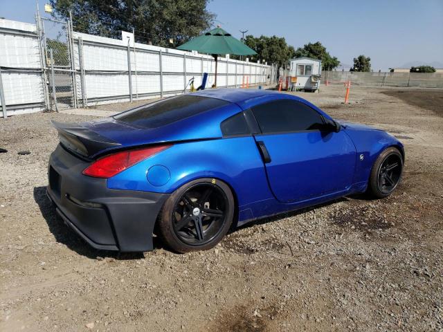 JN1AZ34D44T163993 - 2004 NISSAN 350Z COUPE BLUE photo 3