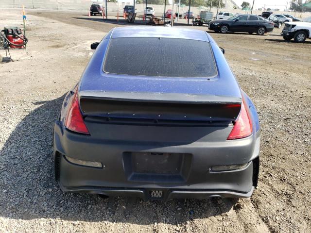 JN1AZ34D44T163993 - 2004 NISSAN 350Z COUPE BLUE photo 6