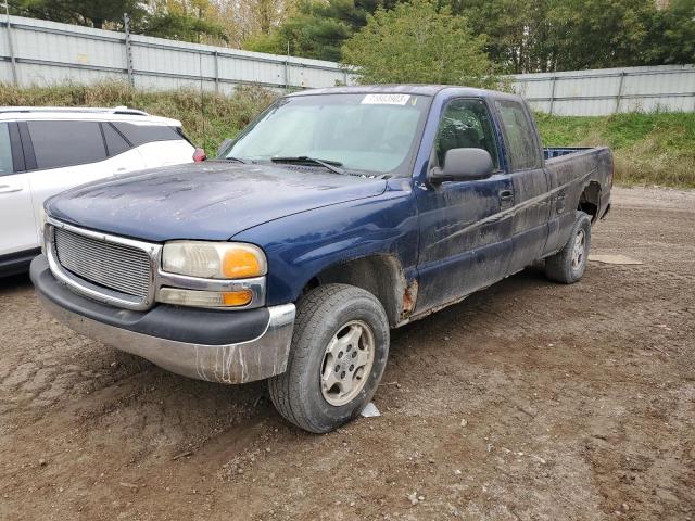 2GTEK19T3Y1371740 - 2000 GMC NEW SIERRA K1500 BLUE photo 1