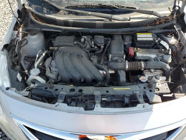 3N1CN7AP5FL957709 - 2015 NISSAN VERSA S GRAY photo 11