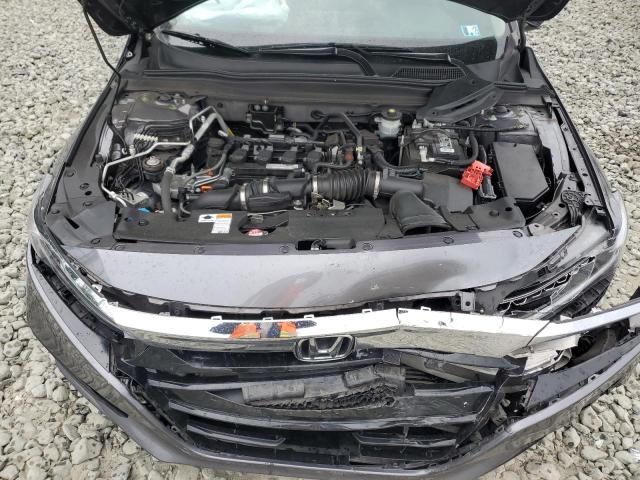 1HGCV1F91JA056116 - 2018 HONDA ACCORD TOURING GRAY photo 11