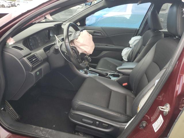 1HGCR2F56HA023288 - 2017 HONDA ACCORD SPORT BURGUNDY photo 7