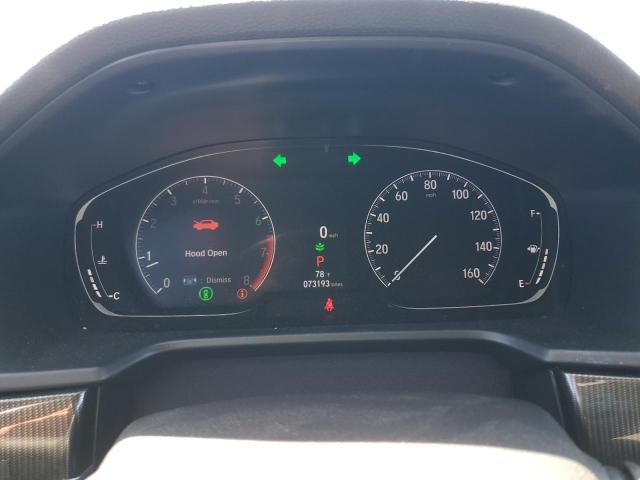 1HGCV1F30NA048624 - 2022 HONDA ACCORD SPORT BLUE photo 9