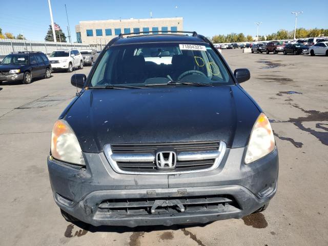 JHLRD788X4C009083 - 2004 HONDA CR-V EX BLACK photo 5