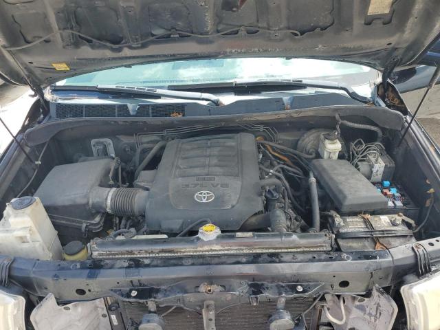 5TFRY5F14BX109777 - 2011 TOYOTA TUNDRA DOUBLE CAB SR5 BLACK photo 11