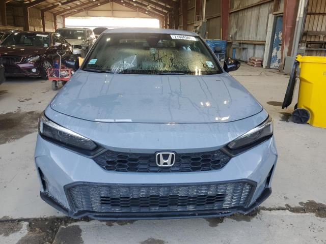 2HGFE2F56SH532735 - 2025 HONDA CIVIC SPORT GRAY photo 5