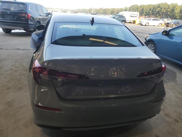 2HGFE2F56SH532735 - 2025 HONDA CIVIC SPORT GRAY photo 6