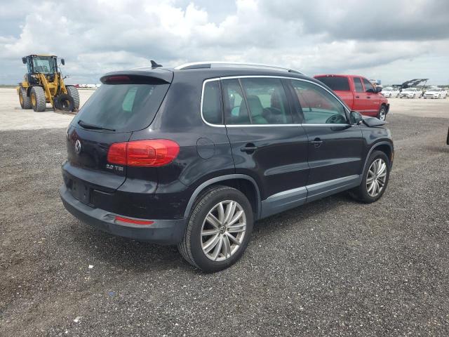 WVGAV7AX6CW559351 - 2012 VOLKSWAGEN TIGUAN S BLACK photo 3