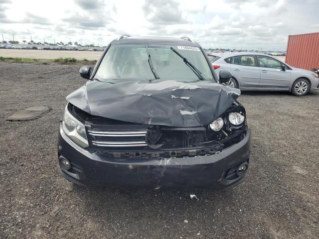 WVGAV7AX6CW559351 - 2012 VOLKSWAGEN TIGUAN S BLACK photo 5