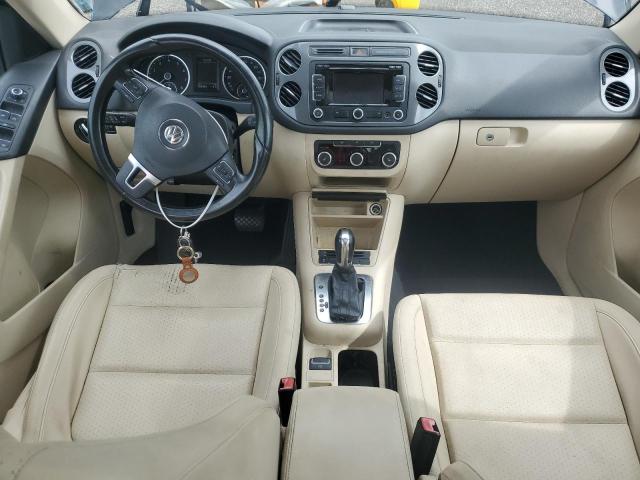 WVGAV7AX6CW559351 - 2012 VOLKSWAGEN TIGUAN S BLACK photo 8
