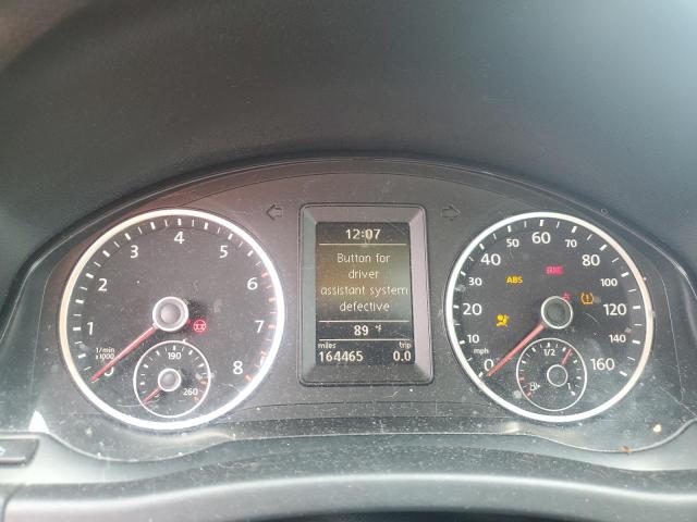 WVGAV7AX6CW559351 - 2012 VOLKSWAGEN TIGUAN S BLACK photo 9