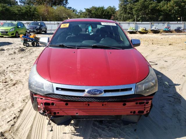 1FAHP37N19W130936 - 2009 FORD FOCUS SEL RED photo 5