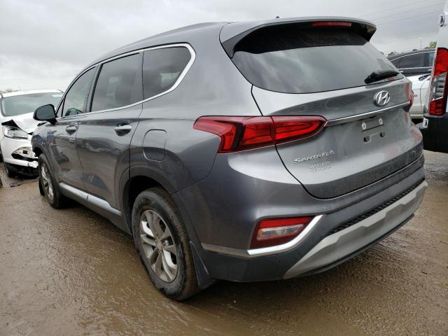 5NMS23AD3KH107925 - 2019 HYUNDAI SANTA FE SE GRAY photo 2