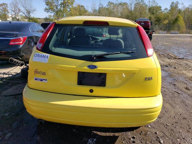 3FAFP37303R147775 - 2003 FORD FOCUS ZX5 YELLOW photo 6