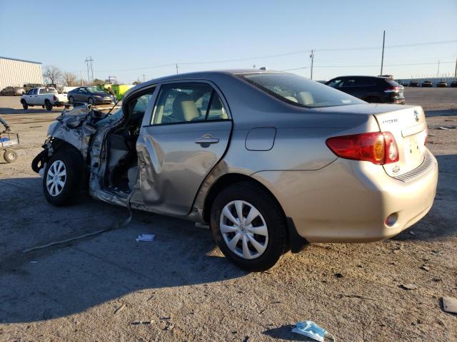 1NXBU40E89Z061405 - 2009 TOYOTA COROLLA BASE TAN photo 2