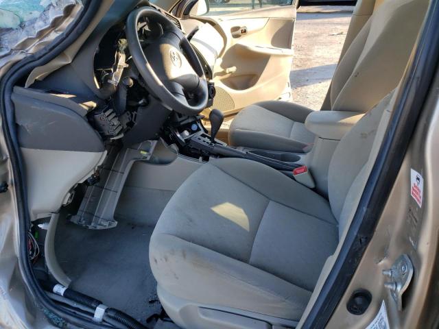 1NXBU40E89Z061405 - 2009 TOYOTA COROLLA BASE TAN photo 7