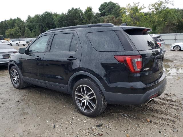 1FM5K8GT8GGB25775 - 2016 FORD EXPLORER SPORT BLACK photo 2