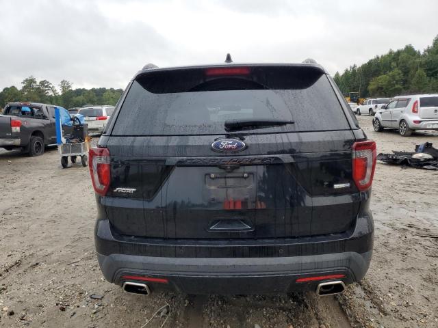 1FM5K8GT8GGB25775 - 2016 FORD EXPLORER SPORT BLACK photo 6