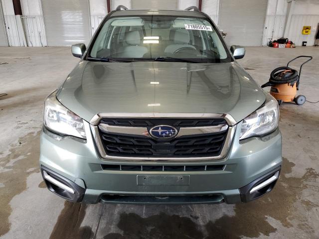 JF2SJAEC9HH475529 - 2017 SUBARU FORESTER 2.5I PREMIUM Жасыл фото 5