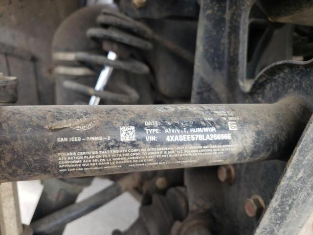 4XASEE578LA266966 - 2020 POLARIS SPORTSMAN 570 EPS 灰色 照片 10