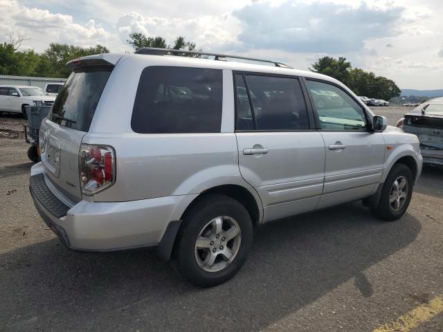 5FNYF18616B015830 - 2006 HONDA PILOT EX SILVER photo 3
