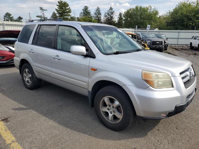 5FNYF18616B015830 - 2006 HONDA PILOT EX SILVER photo 4