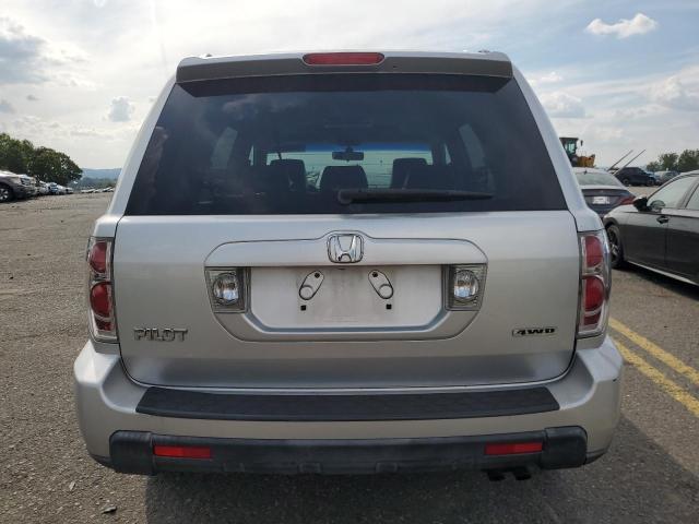 5FNYF18616B015830 - 2006 HONDA PILOT EX SILVER photo 6