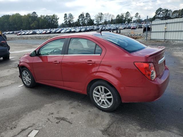 1G1JC5SH8D4255661 - 2013 CHEVROLET SONIC LT RED photo 2