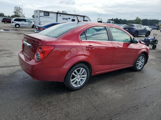 1G1JC5SH8D4255661 - 2013 CHEVROLET SONIC LT RED photo 3