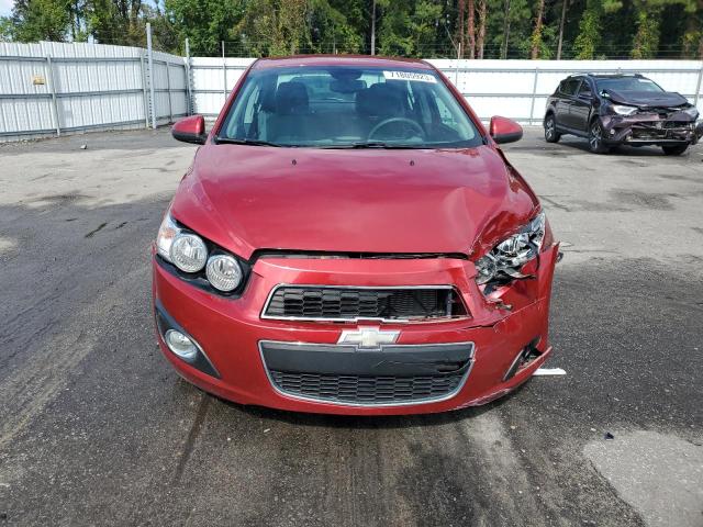 1G1JC5SH8D4255661 - 2013 CHEVROLET SONIC LT RED photo 5