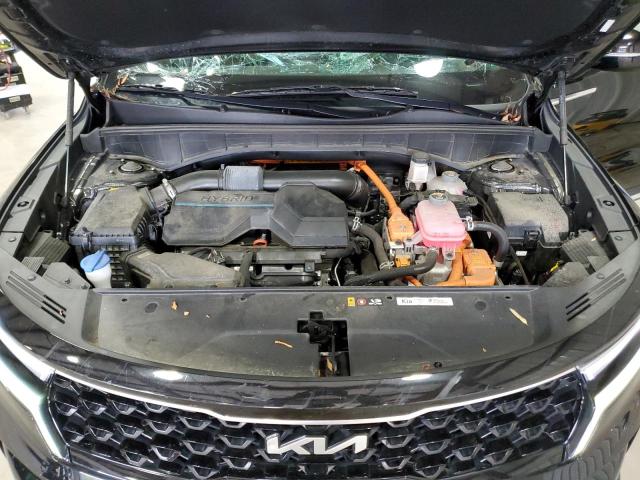 KNDRHDLGXP5163946 - 2023 KIA SORENTO EX BLACK photo 12