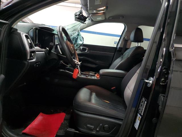 KNDRHDLGXP5163946 - 2023 KIA SORENTO EX BLACK photo 7