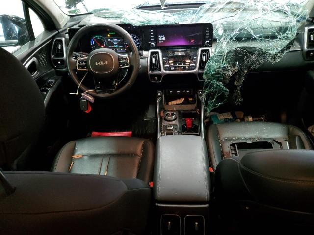 KNDRHDLGXP5163946 - 2023 KIA SORENTO EX BLACK photo 8