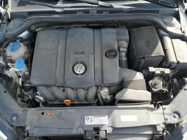 3VWLX7AJ1DM431763 - 2013 VOLKSWAGEN JETTA SEL SILVER photo 11