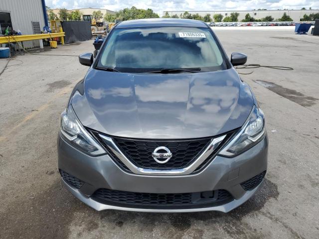 3N1AB7AP6KY363689 - 2019 NISSAN SENTRA S ნაცრისფერი ფოტო 5