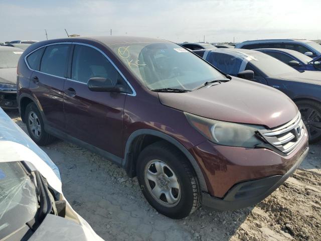 5J6RM3H34CL045211 - 2012 HONDA CR-V LX MAROON photo 4