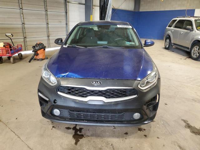 3KPF24ADXKE031568 - 2019 KIA FORTE FE BLUE photo 5