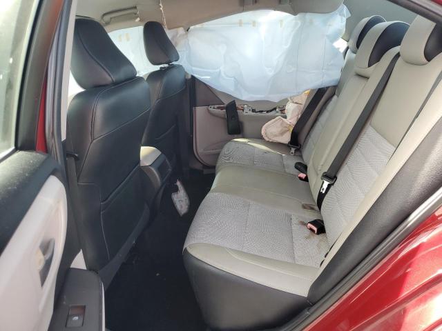 4T1BF1FK6GU516724 - 2016 TOYOTA CAMRY LE RED photo 10