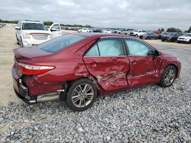 4T1BF1FK6GU516724 - 2016 TOYOTA CAMRY LE RED photo 3