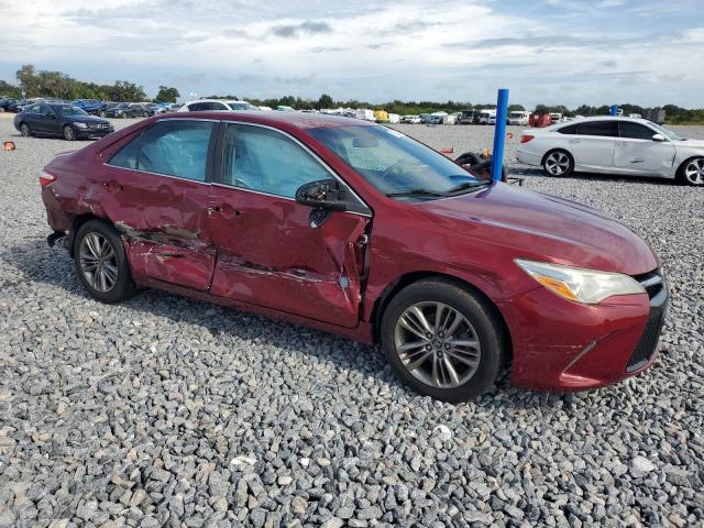 4T1BF1FK6GU516724 - 2016 TOYOTA CAMRY LE RED photo 4