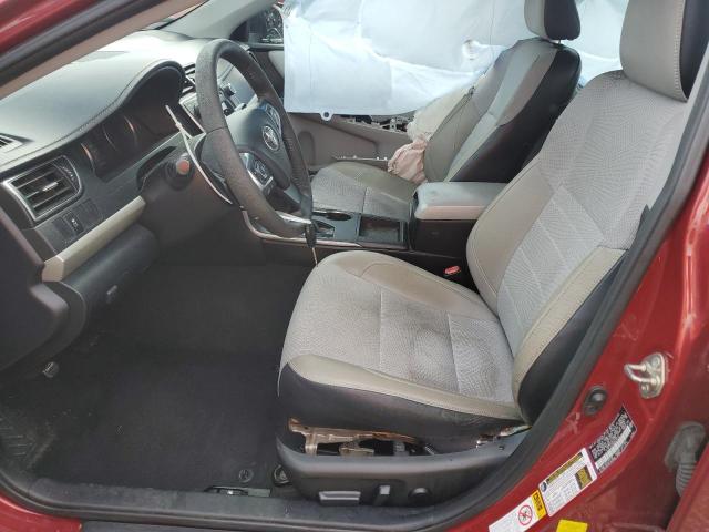 4T1BF1FK6GU516724 - 2016 TOYOTA CAMRY LE RED photo 7