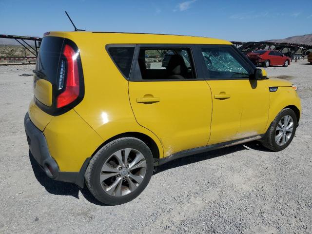 KNDJP3A50F7193276 - 2015 KIA SOUL + YELLOW photo 3