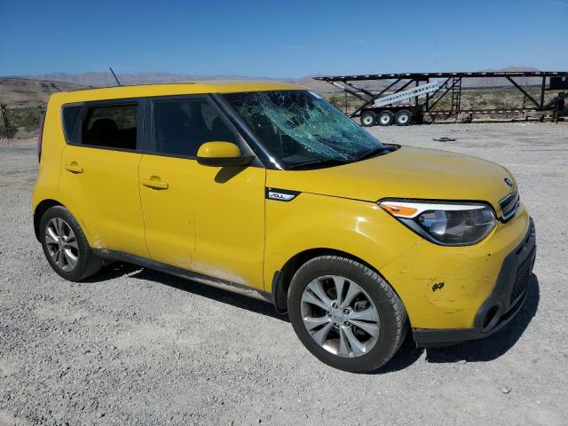 KNDJP3A50F7193276 - 2015 KIA SOUL + YELLOW photo 4