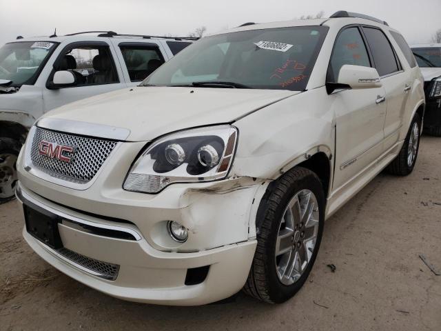 1GKKVTED0CJ210382 - 2012 GMC ACADIA DENALI CREAM photo 1