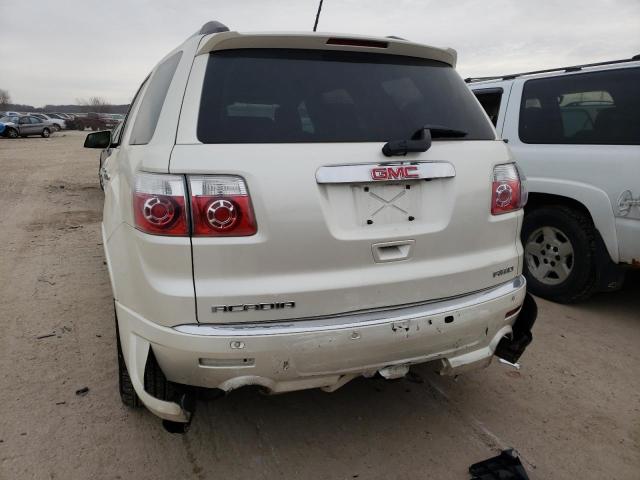 1GKKVTED0CJ210382 - 2012 GMC ACADIA DENALI CREAM photo 6