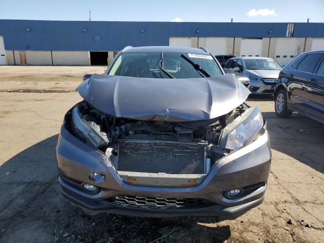 3CZRU6H76GM734403 - 2016 HONDA HR-V EXL GRAY photo 5