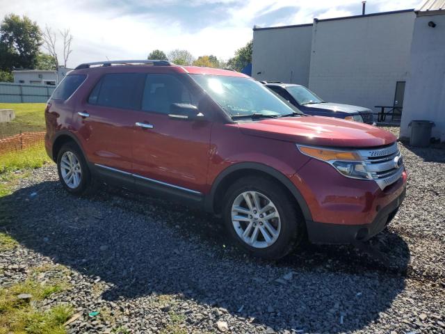 1FM5K7D88FGC21561 - 2015 FORD EXPLORER XLT 勃艮第红 照片 4