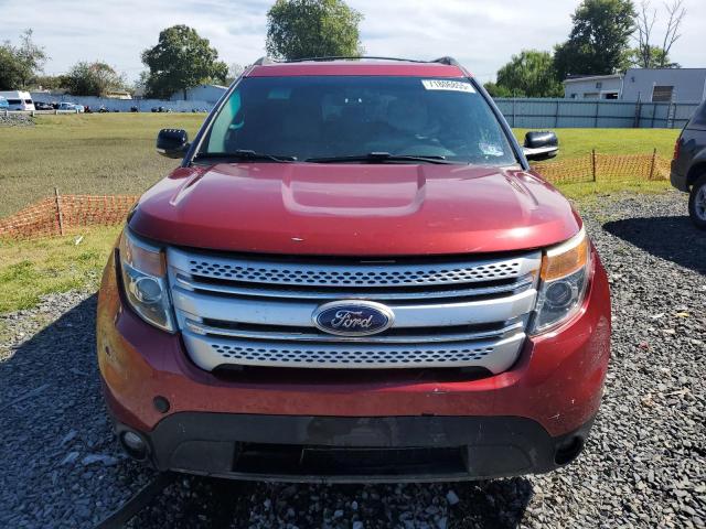 1FM5K7D88FGC21561 - 2015 FORD EXPLORER XLT 勃艮第红 照片 5