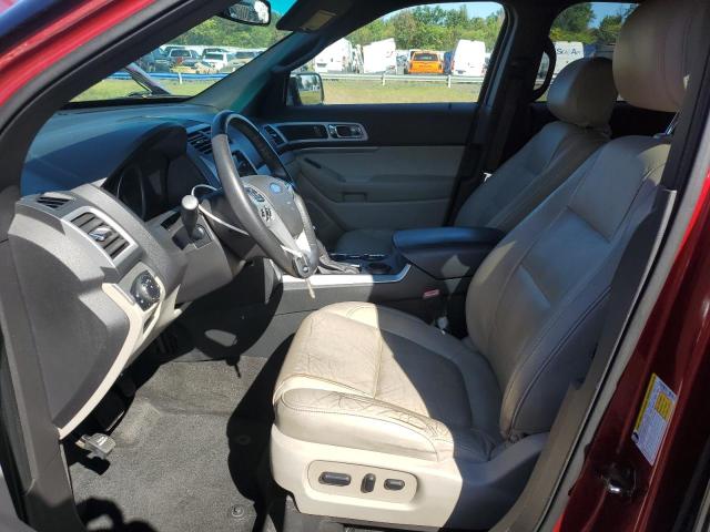 1FM5K7D88FGC21561 - 2015 FORD EXPLORER XLT 勃艮第红 照片 7